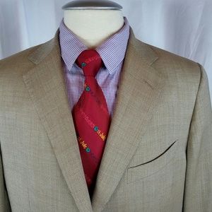 Ermenegildo Zegna Su Misura HP Blazer Cream 46R
